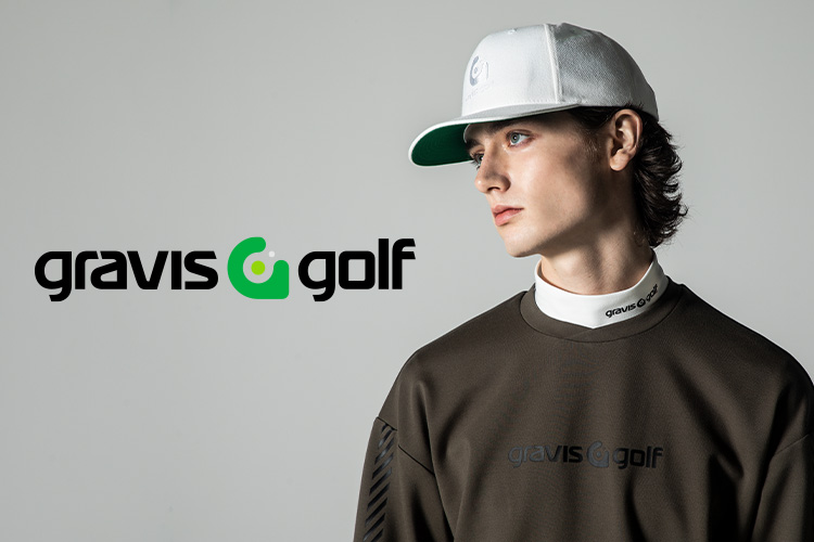 2023秋冬コレクション gravis golf 最新アイテムが登場