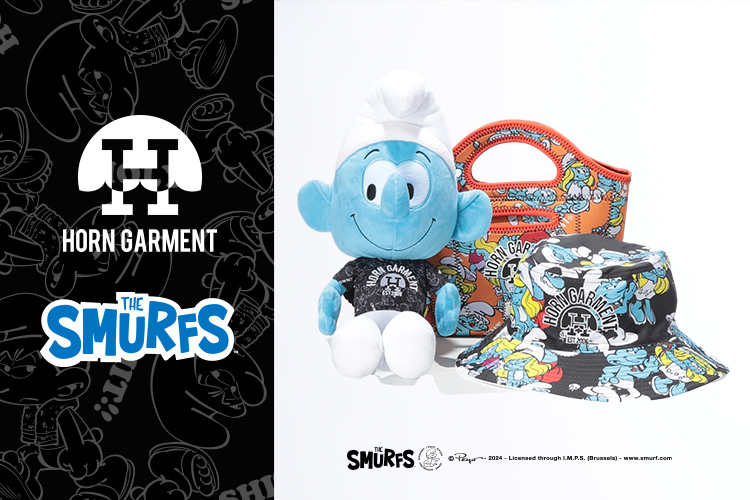 「The Smurfs 」とのコラボアイテムが第2弾が登場！