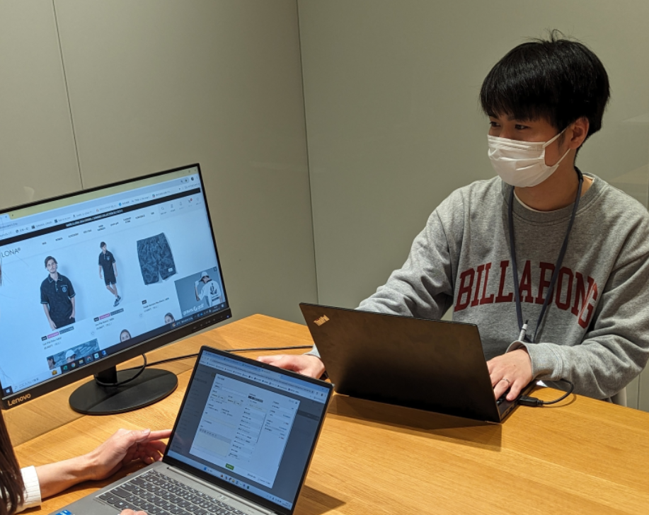 株式会社キューブ　MARK&LONA打ち合わせ