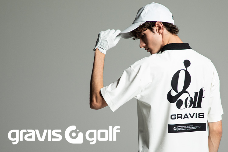 2024春夏"gravis golf"最新アイテムが登場